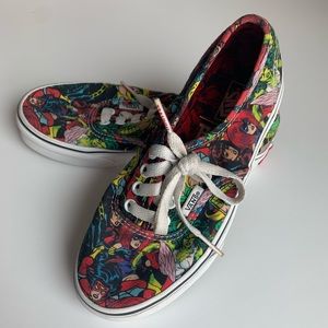 Vans marvel x kids shoes